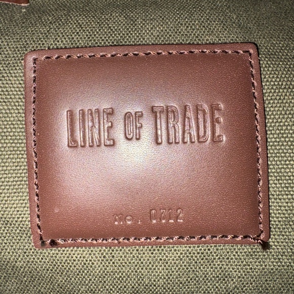 Line of Trade | Canvas Weekender Bag Olive | No. 0312 - Picture 7 of 10